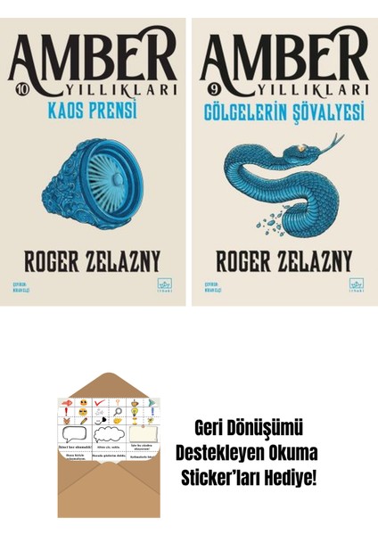 Kaos Prensi / Amber Yıllıkları 10 + Gölgelerin Şövalyesi – Amber Yıllıkları 9