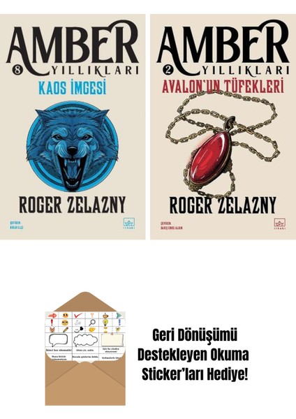 Kaos Imgesi – Amber Yıllıkları 8 + Avalon’un Tüfekleri – Amber Yıllıkları 2