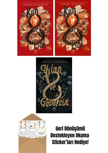 Kan ve Bal + Kan ve Bal (Ciltli) + Yılan ve Güvercin (Ciltli)
