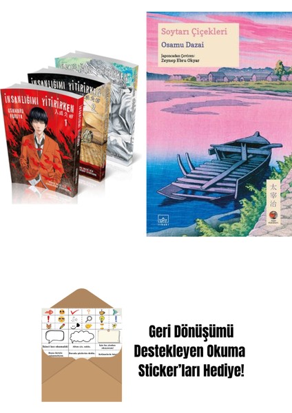 Insanlığımı Yitirirken (3 Cilt Set) + Soytarı Çiçekleri
