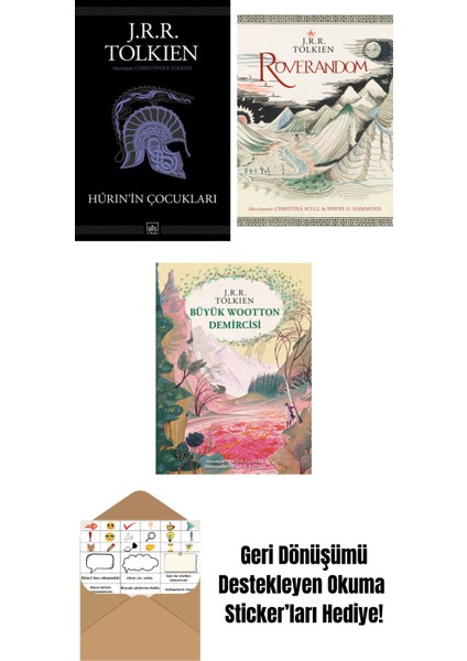 Hurin’in Çocukları + Roverandom (Özel Ciltli Baskı) + Büyük Wootton Demircisi (Özel Ciltli Baskı)