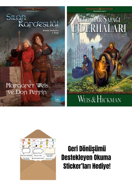 Silah Kardeşliği – Raistlin Tarihçeleri 2. Kitap + Ilkbahar Şafağı Ejderhaları – Ejderha Mızrağı Destanı 3. Kitap