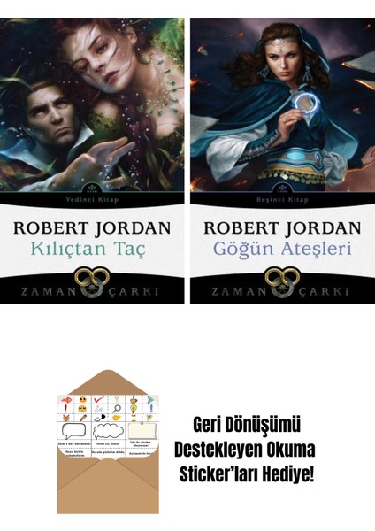 Kılıçtan Taç – Zaman Çarkı 7 + Göğün Ateşleri – Zaman Çarkı 5