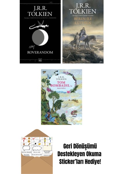 Roverandom (Siyah Kapak) + Beren ile Luthien + Tom Bombadil’in Maceraları (Özel Ciltli Baskı)