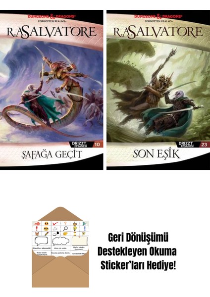 Şafağa Geçit – Drizzt Efsanesi 10. Kitap + Son Eşik – Drizzt Efsanesi 23. Kitap
