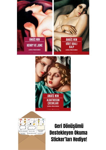 Henry ve June + Dört Odalı Kalp + Albatrosun Çocukları