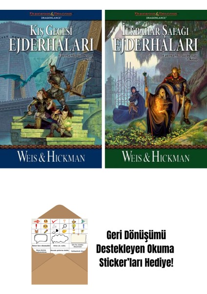 Kış Gecesi Ejderhaları – Ejderha Mızrağı Destanı 2. Kitap + Ilkbahar Şafağı Ejderhaları – Ejderha Mızrağı Destanı 3. Kitap