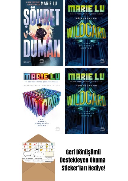 Marie Lu 4 Kitap Seti