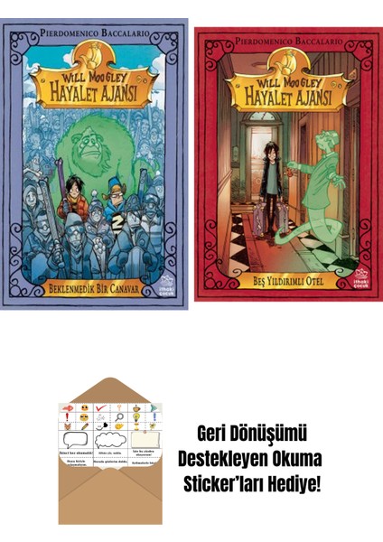 Will Moogley Hayalet Ajansı – 5 Beklenmedik Bir Canavar + Will Moogley Hayalet Ajansı 1 – Beş Yıldırımlı Otel