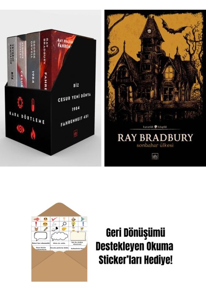 Kara Dörtleme Kutu Set (4 Kitap) + Sonbahar Ülkesi