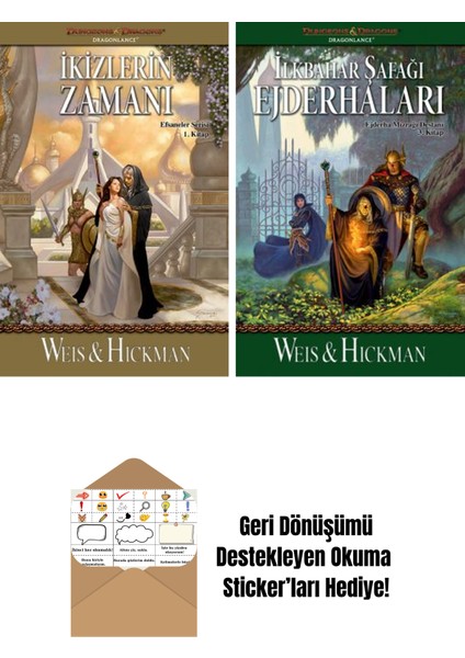 Ikizlerin Zamanı – Efsaneler Serisi 1. Kitap + Ilkbahar Şafağı Ejderhaları – Ejderha Mızrağı Destanı 3. Kitap