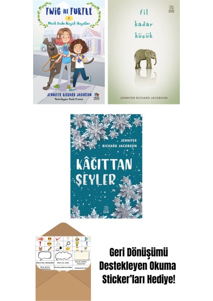Twig ile Turtle – Minik Evde Büyük Hayaller + Fil Kadar Küçük + Kağıttan Şeyler