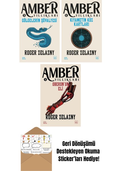 Gölgelerin Şövalyesi – Amber Yıllıkları 9 + Kıyametin Koz Kartları /amber Yıllıkları 6 + Oberon’un Eli – Amber Yıllıkları 4