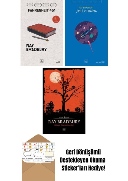 Fahrenheit 451 (70. Yıl Özel Baskısı) + Şimdi ve Daima + Cadılar Bayramı Ağacı