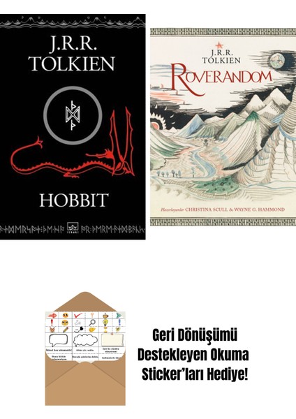 Hobbit (Siyah Kapak) + Roverandom (Özel Ciltli Baskı)