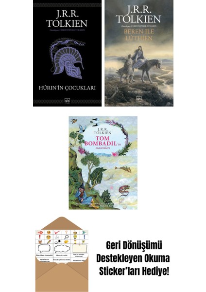 Hurin’in Çocukları + Beren ile Luthien + Tom Bombadil’in Maceraları (Özel Ciltli Baskı)