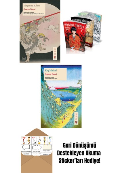 Maymun Adası + Insanlığımı Yitirirken (3 Cilt Set) + Koş Melos!