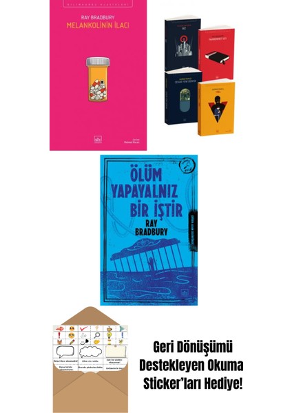 Melankolinin Ilacı + Kara Dörtleme Set + Ölüm Yapayalnız Bir Iştir