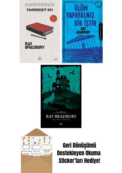 Fahrenheit 451 (70. Yıl Özel Baskısı) + Ölüm Yapayalnız Bir Iştir + Topraktan Dönenler