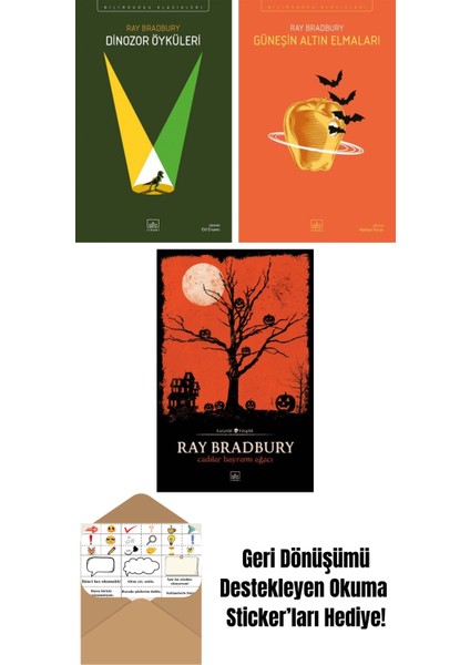 Dinozor Öyküleri + Güneşin Altın Elmaları + Cadılar Bayramı Ağacı