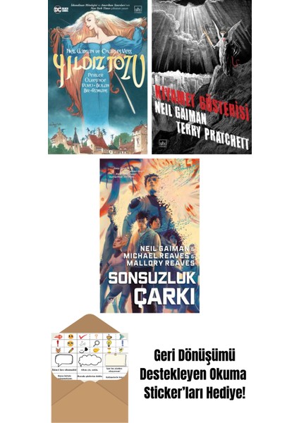 Yıldız Tozu (Resimli Edisyon) + Kıyamet Gösterisi + Sonsuzluk Çarkı – Ara Dünya 3 (Ciltli)