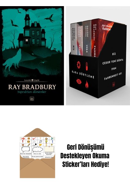 Topraktan Dönenler + Kara Dörtleme Kutu Set (4 Kitap)