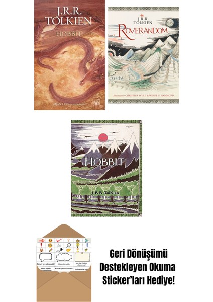 Hobbit (Resimli – Ciltli) + Roverandom (Özel Ciltli Baskı) + Hobbit (Özel Ciltli Baskı)