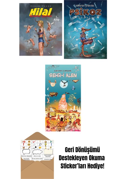 Hilal 1. Kitap – Içimdeki Şeytan (Sınırlı Sayıda Imzalı) + Psikoz Hikayeleri + Şehr-I Alem