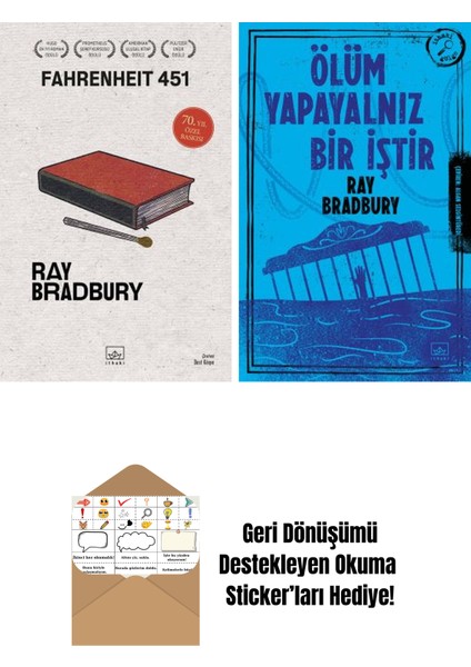 Fahrenheit 451 (70. Yıl Özel Baskısı) + Ölüm Yapayalnız Bir Iştir