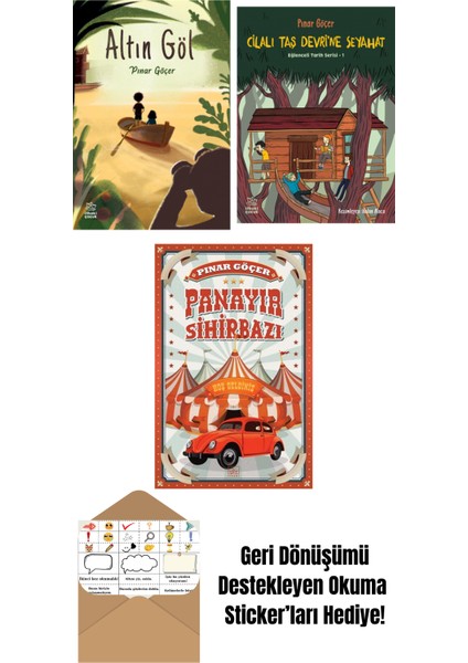 Altın Göl + Cilalı Taş Devri’ne Seyahat – Eğlenceli Tarih Serisi 1 + Panayır Sihirbazı
