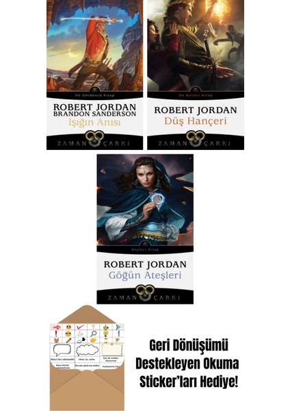 Işığın Anısı – Zaman Çarkı 14 + Düş Hançeri – Zaman Çarkı 11 + Göğün Ateşleri – Zaman Çarkı 5