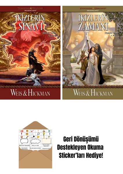 Ikizlerin Sınavı – Efsaneler Serisi 3. Kitap + Ikizlerin Zamanı – Efsaneler Serisi 1. Kitap