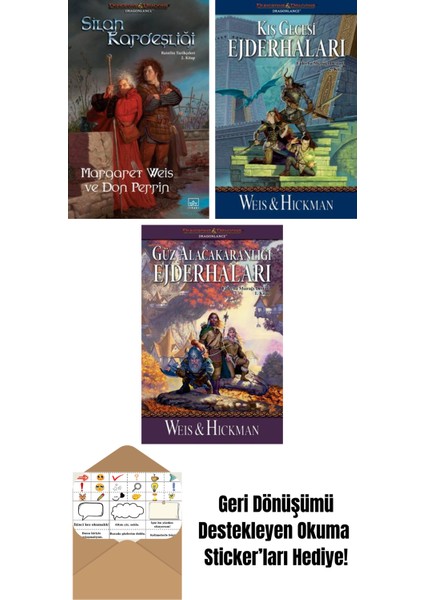 Silah Kardeşliği – Raistlin Tarihçeleri 2. Kitap + Kış Gecesi Ejderhaları – Ejderha Mızrağı Destanı 2. Kitap + Güz Alacakaranlığı Ejderhaları – Ejderha Mızrağı Destanı 1. Kitap