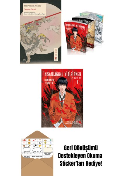 Maymun Adası + Insanlığımı Yitirirken (3 Cilt Set) + Insanlığımı Yitirirken Cilt 1