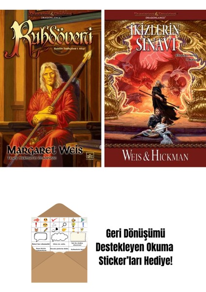 Ruhdöveni – Raistlin Tarihçeleri 1. Kitap + Ikizlerin Sınavı – Efsaneler Serisi 3. Kitap