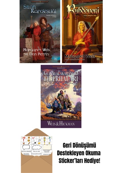 Silah Kardeşliği – Raistlin Tarihçeleri 2. Kitap + Ruhdöveni – Raistlin Tarihçeleri 1. Kitap + Güz Alacakaranlığı Ejderhaları – Ejderha Mızrağı Destanı 1. Kitap