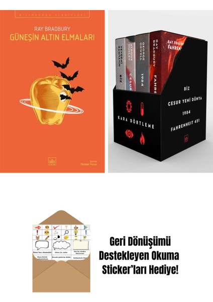 Güneşin Altın Elmaları + Kara Dörtleme Kutu Set (4 Kitap)