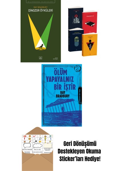 Dinozor Öyküleri + Kara Dörtleme Set + Ölüm Yapayalnız Bir Iştir