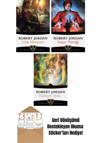 Düş Hançeri – Zaman Çarkı 11 + Kışın Yüreği – Zaman Çarkı 9 + Hançer Yolu – Zaman Çarkı 8