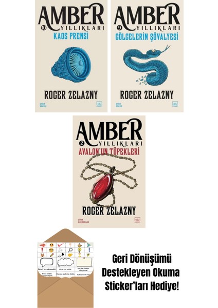 Kaos Prensi / Amber Yıllıkları 10 + Gölgelerin Şövalyesi – Amber Yıllıkları 9 + Avalon’un Tüfekleri – Amber Yıllıkları 2