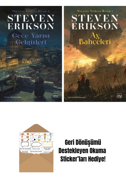 Gece Yarısı Gelgitleri / Malazan Yitikler Kitabı 5 + Ay Bahçeleri – Malazan Yitikler Kitabı 1