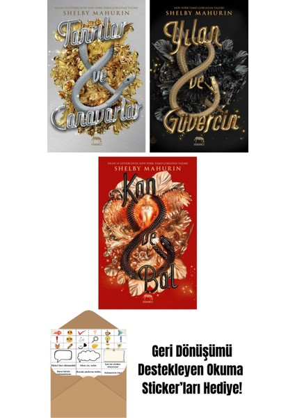 Tanrılar ve Canavarlar + Yılan ve Güvercin + Kan ve Bal (Ciltli)