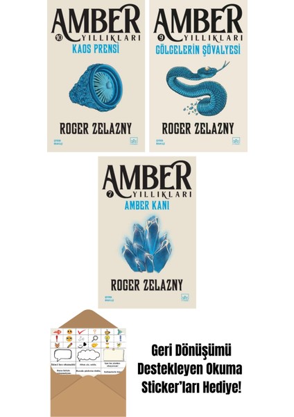 Kaos Prensi / Amber Yıllıkları 10 + Gölgelerin Şövalyesi – Amber Yıllıkları 9 + Amber Kanı / Amber Yıllıkları 7