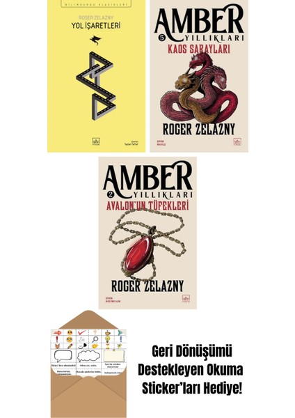 Yol Işaretleri + Kaos Sarayları – Amber Yıllıkları 5 + Avalon’un Tüfekleri – Amber Yıllıkları 2