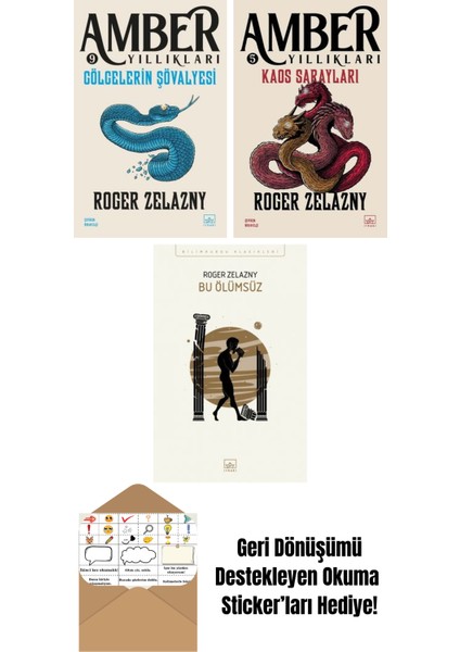 Gölgelerin Şövalyesi – Amber Yıllıkları 9 + Kaos Sarayları – Amber Yıllıkları 5 + Bu Ölümsüz