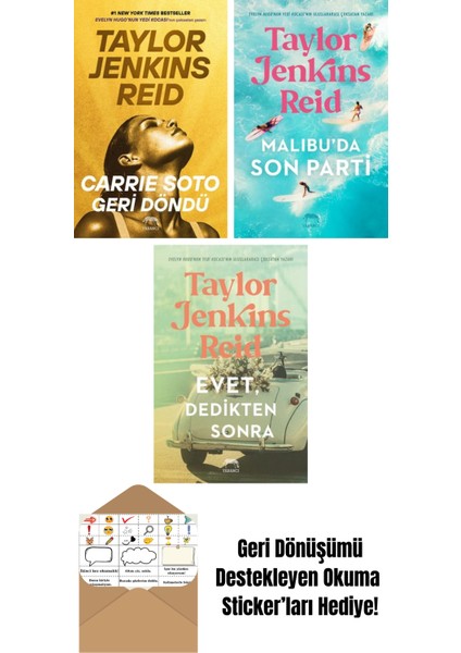 Carrie Soto Geri Döndü + Malibu’da Son Parti + Evet, Dedikten Sonra