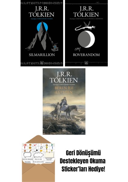 Silmarillion + Roverandom (Siyah Kapak) + Beren ile Luthien