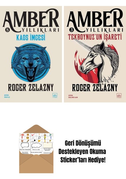 Kaos Imgesi – Amber Yıllıkları 8 + Tekboynuzun Işareti – Amber Yıllıkları 3