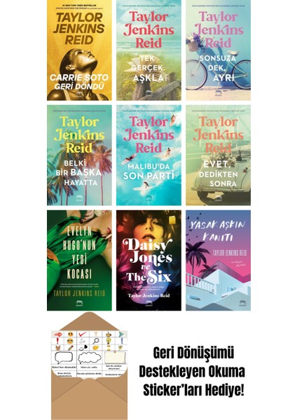 Taylor Jenkins Reid 9 Kitap Seti