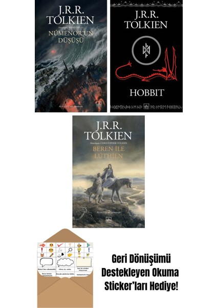 Númenor’un Düşüşü + Hobbit (Siyah Kapak) + Beren ile Luthien